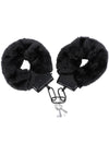 Merci Fluff Cuffs - Black