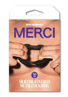Merci Silicone Covered Metal Cock Ring