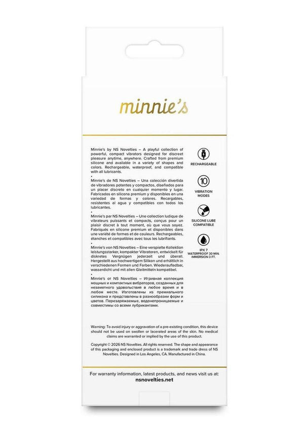 Minnie's Spark Rechargeable Silicone Flexible Bullet