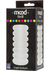 Mood Thrill Ultraskyn Masturbator - Frost/White