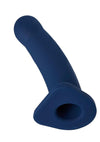 Nexus Collection By Sportsheets Banx Silicone Hollow Sheath Dildo - Blue/Navy - 8in