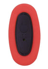 Nexus G-Play+SM Rechargeable Silicone Vibrator - Red - Small