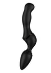 Nexus Revo Twist Rechargeable Silicone Rotating Dual Vibrator with Remote Control - Black