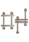 Nipple Grips Crossbar Nipple Vices - Silver