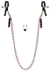 Nipple Play Purple Chain Nipple Clamps