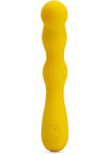 Nu Sensuelle Siren Nubii Bendable Rechargeable Silicone G-Spot Vibe - Yellow