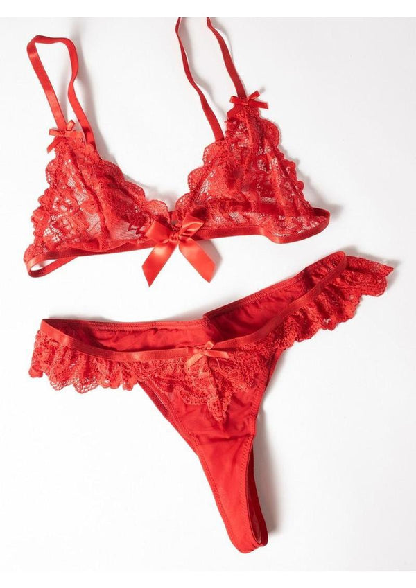 Oh LA LA Cheri Valentine Set (2 Piece) - 1x/2x