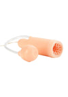Optimum Series Executive Oro Simulator Vibrating Masturbator and Pumo - Ivory/Vanilla