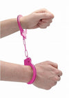 Ouch! Beginners Handcuffs - Metal/Pink