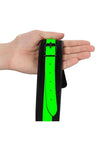 Ouch! Hardcuffs - Black/Glow In The Dark/Green