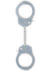 Ouch! Heavy-Duty Diamond Handcuffs - Blue