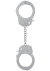 Ouch! Heavy-Duty Diamond Handcuffs - Silver