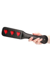 Ouch! Paddle - Hearts - Black