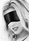 Ouch! Satin Eye-Mask - Black