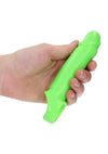 Ouch! Smooth Strechy Penis Sleeve - Glow In The Dark/Green