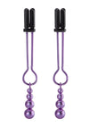 Ouch! Teasing Nipple Clamps - Purple