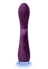 OVO Beacon Rechargeable Silicone Dual Stim Vibrator - Purple