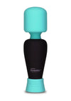 Palmpower Pocket Rechargeable Silicone Mini Wand Massager - Teal