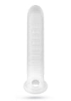 Performance Plus Stoic Silicone Penis Sheath - Clear - Large