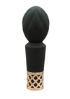 Pillow Talk Secrets Pleasure Rechargeable Silicone Wand - Black/Rose Gold