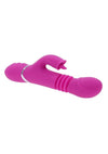 Pink Dragon Rechargeable Silicone Multi Vibrator - Pink