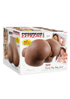 Pipedream Extreme Toyz Fuck My Big Black Ass! Mega Masturbator - Butt - Brown/Chocolate