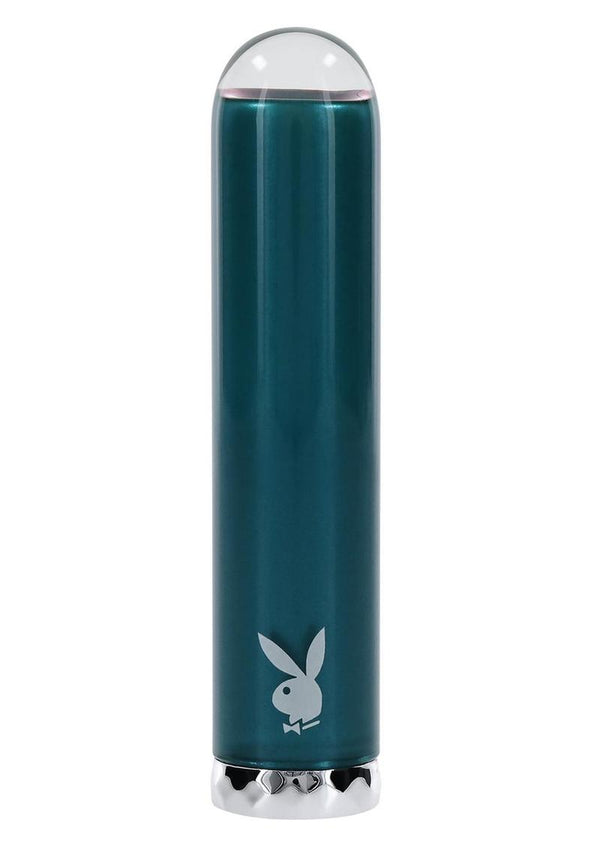Playboy Emerald Rechargeable Silicone Vibrator - PATS Inc.