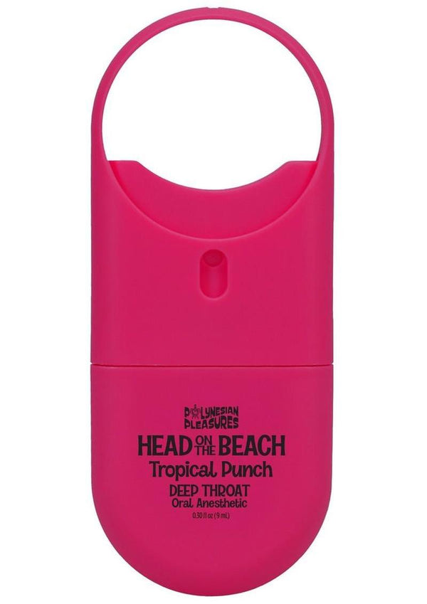 Polynesian Pleasures Head On The Beach By Goodhead Deep Throat Spray To-Go .30oz - Tropical Punch