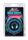 Polynesian Pleasures Hula Loops Silicone Tribal Cock Ring - Black/Blue - 35mm