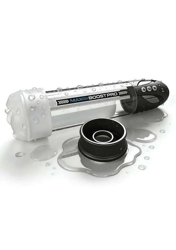 Pump Worx Max Boost Pro Flow Rechargeable Power Pump Deluxe Kit - Clear/Frost