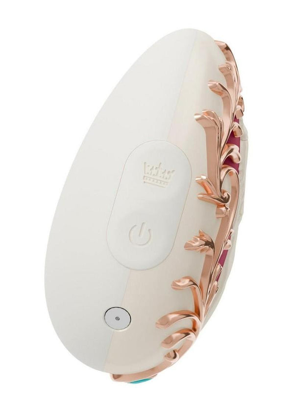 Queens Reign Clitoral Massager Rechargeable Silicone Palm Vibrator