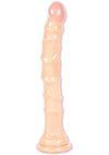 Raging Hard-Ons - Slimline Series - The Ultimate Tool Dildo with Suction Cup - Vanilla - 8in