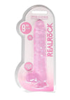 Realrock Crystal Clear Dildo with Balls