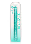 Realrock Crystal Clear Double Dong