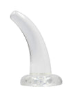 Realrock Crystal Clear Non Realistic Dildo with Suction Cup - PATS Inc.