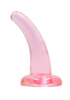 Realrock Crystal Clear Non Realistic Dildo with Suction Cup - PATS Inc.
