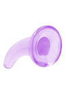 Realrock Crystal Clear Non Realistic Dildo with Suction Cup - PATS Inc.
