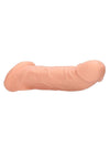 Realrock Skin Penis Extender with Rings - Vanilla - 9in