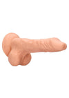 Realrock Skin Realistic Dildo with Balls - Vanilla - 10in