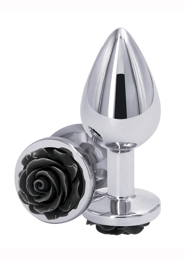 Rear Assets Rose Aluminum Anal Plug - PATS Inc.