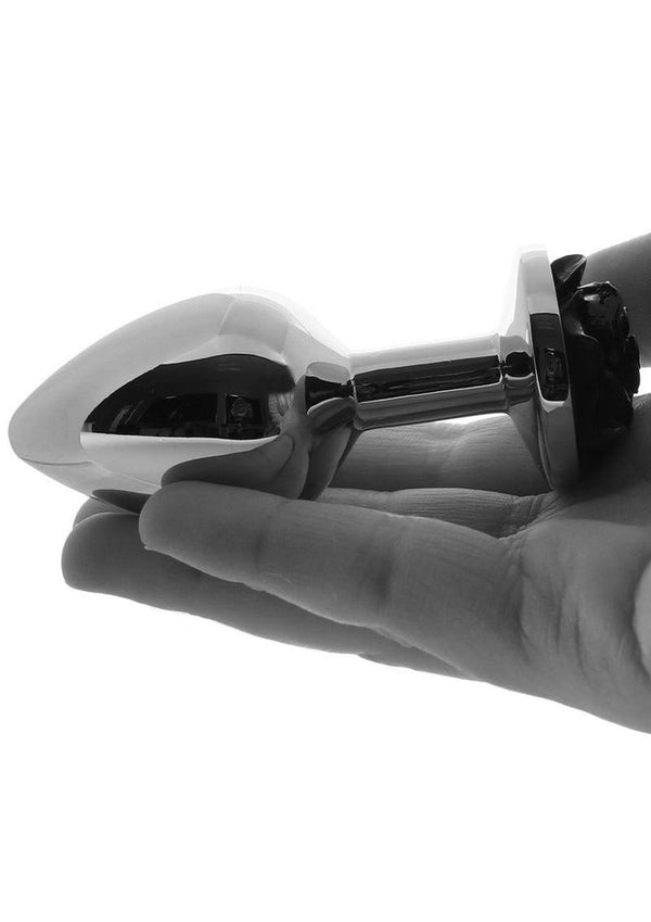 Rear Assets Rose Aluminum Anal Plug - PATS Inc.