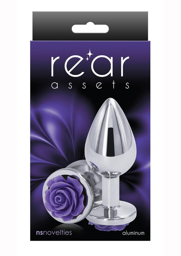 Rear Assets Rose Aluminum Anal Plug - PATS Inc.