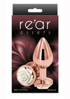 Rear Assets Rose Aluminum Anal Plug - PATS Inc.