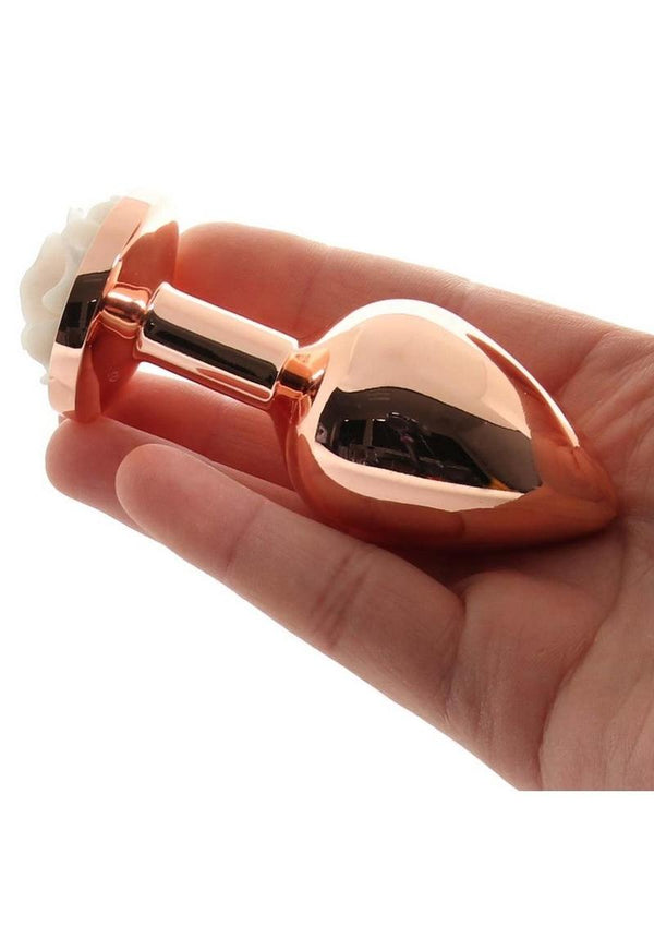 Rear Assets Rose Aluminum Anal Plug - PATS Inc.
