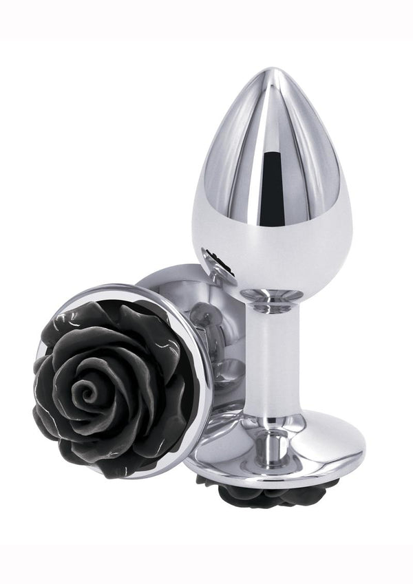 Rear Assets Rose Aluminum Anal Plug - PATS Inc.