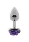 Rear Assets Rose Aluminum Anal Plug - PATS Inc.