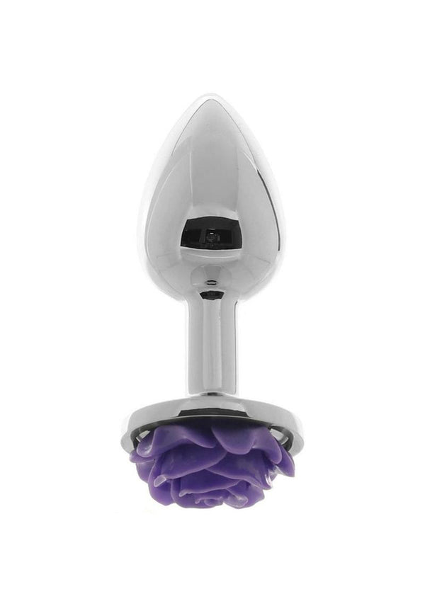 Rear Assets Rose Aluminum Anal Plug - PATS Inc.