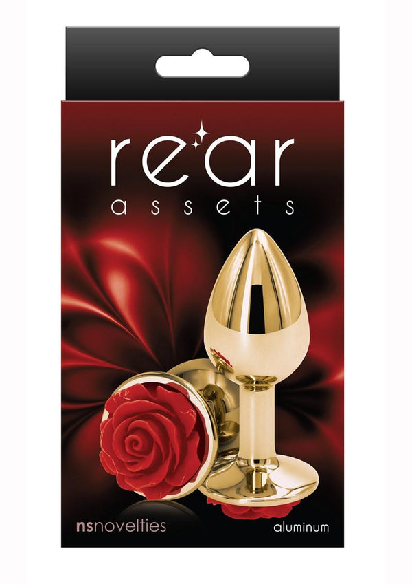 Rear Assets Rose Aluminum Anal Plug - PATS Inc.