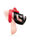 Red Zone Cock Shackle Chastity Cage