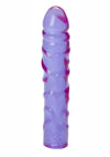 Reflective Gel Junior Dildo 7.5 - Purple